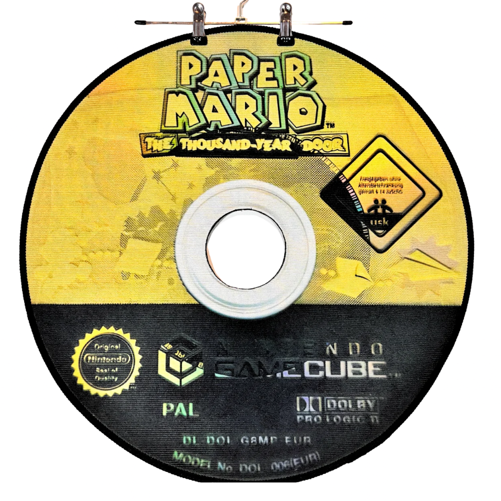 Paper-Thin Protagonist Disc Rug