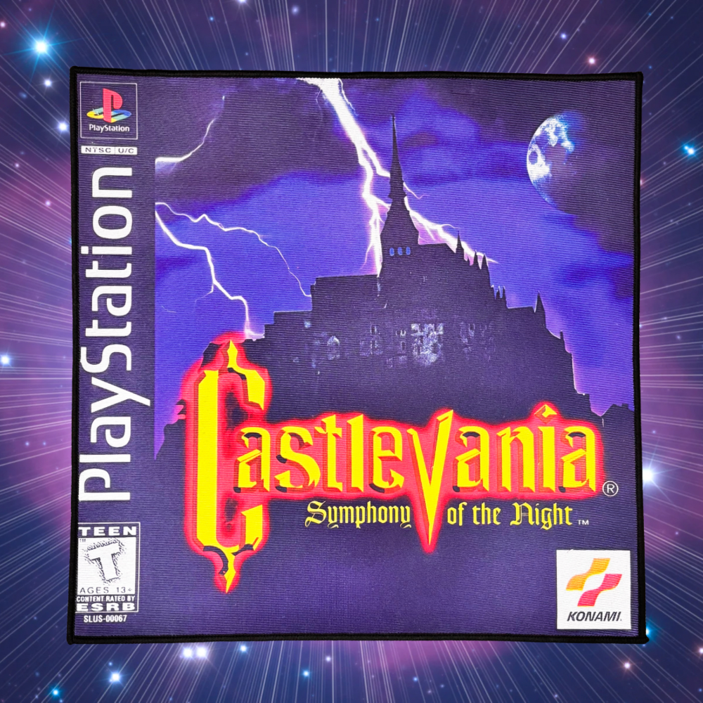 Castlevania Symphony of the Night Rug - 24x24”