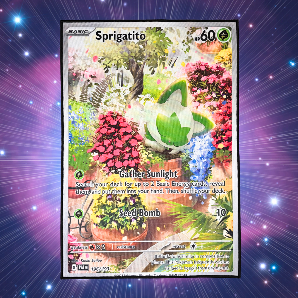 Sprigatito Rug - 22x32”