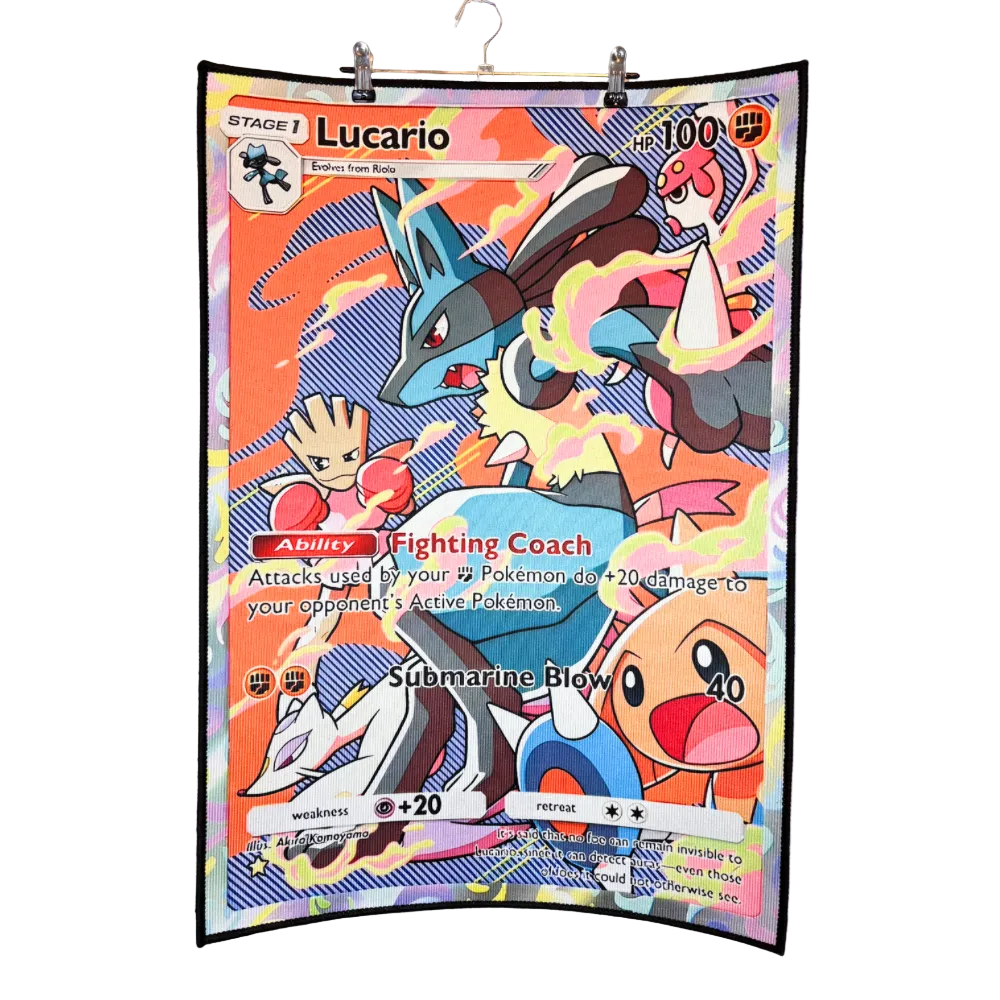 Fighting Coach Rug