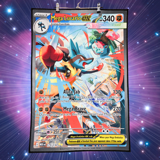 Mega Lucario EX Rug - 22x32”