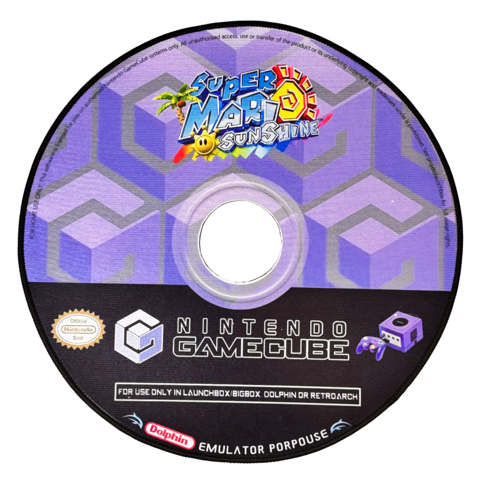 Sunshine & Slime Emulator Disc Rug