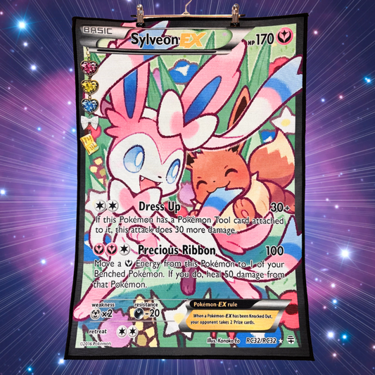 Sylveon & Eevee Rug - 22x32”