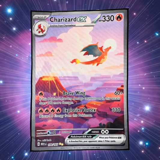 Charizard EX 151 Rug - 22x32”