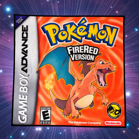 Pokémon Firered Rug - 24x24”