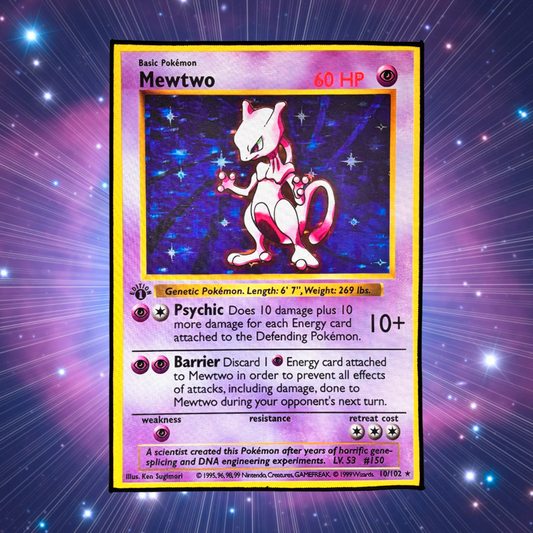 Mewtwo Base Set Rug - 22x32”