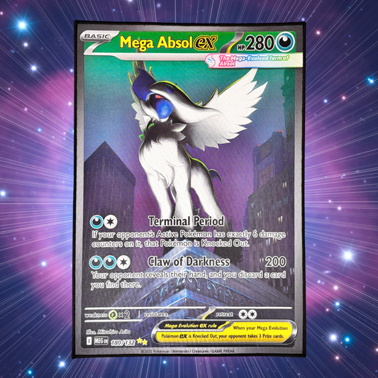 Mega Absol EX Rug - 22x32”