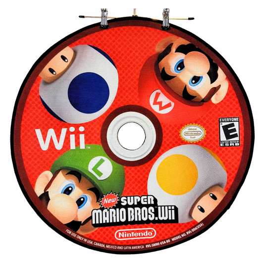 Bros and Toads Disc Rug