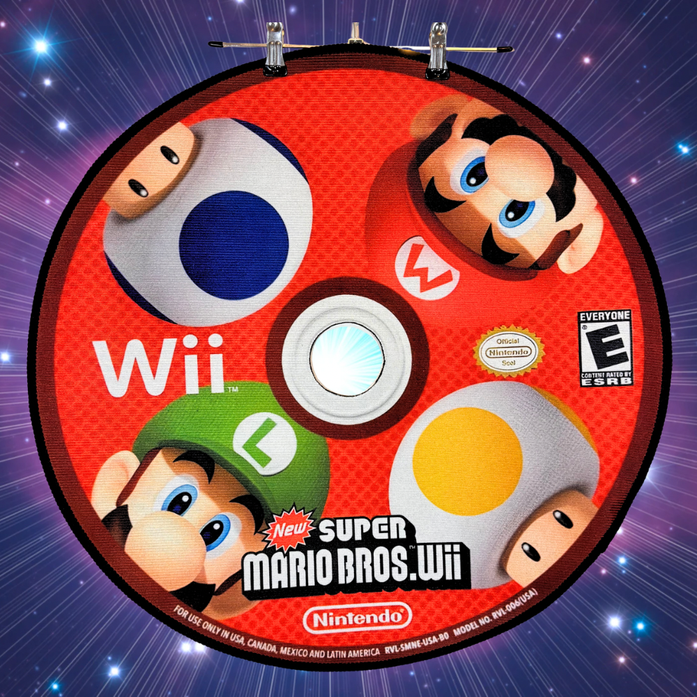New Super Mario Bros Wii Rug - 24”