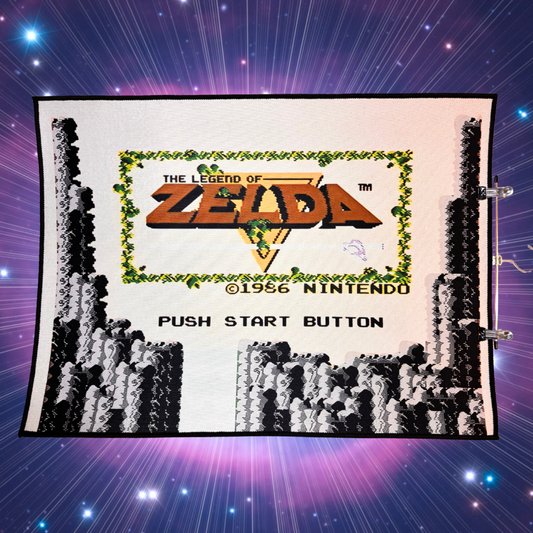 The Legend of Zelda Start Screen Rug - 22x30”