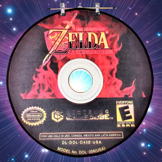 The Legend of Zelda Ocarina of Time Disc Rug - 24”