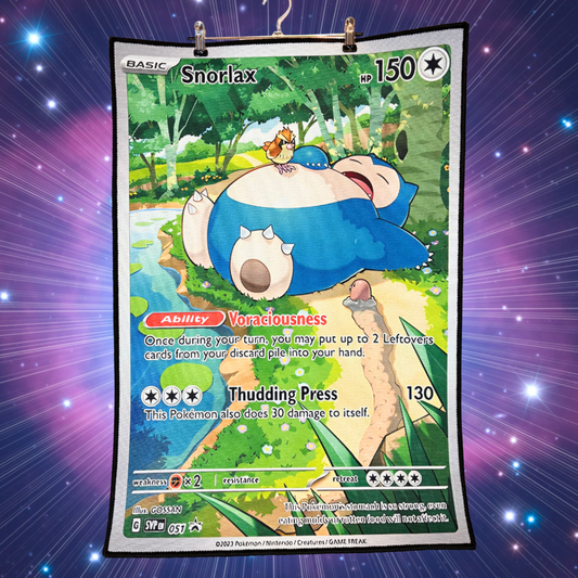 Snorlax Rug - 22x32”