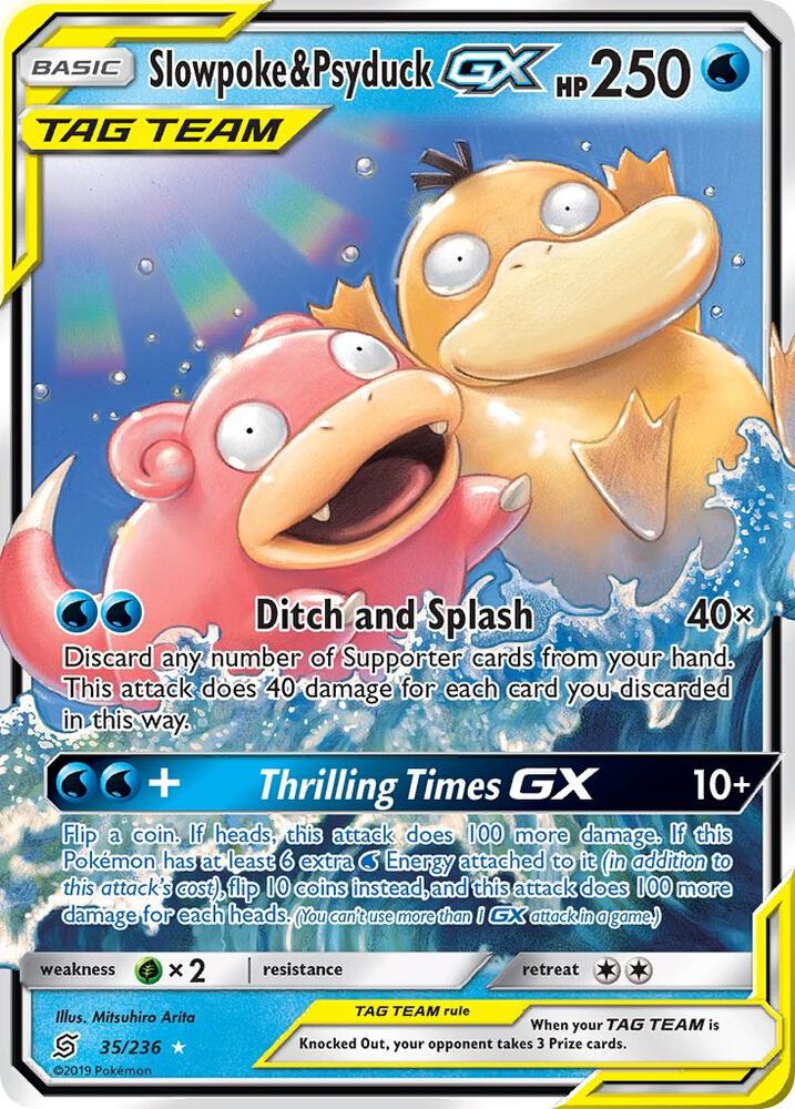 Slowpoke Psyduck commission